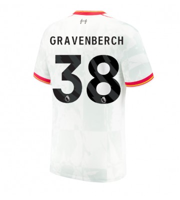 Liverpool Ryan Gravenberch #38 Tercera Equipación 2024-25 Manga Corta